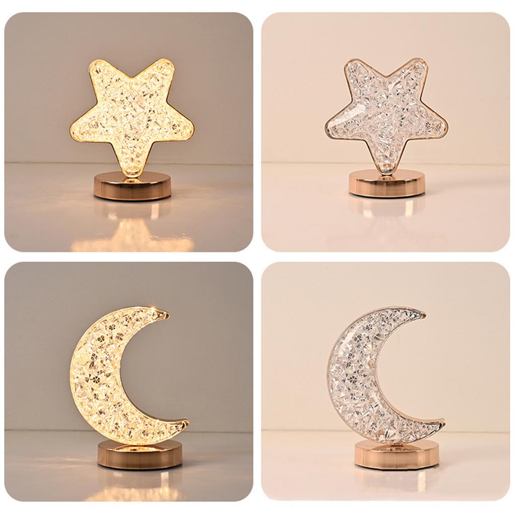 Table Lamp Touch Control 3 Colors USB Rechargeable Beside Lamp for Bedroom Living Room Home Decor