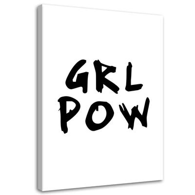 Canvas Print, Girl Power