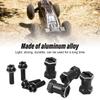 4PCS 12mm RC Wheel Hex Hub with 20mm Offset Extension Crawlers Wheel Hex Drive Adapter for 1Celsius10 RC Crawler Repairing and Upgrading