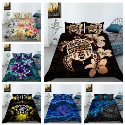 Fashion 3d Turtle Print Bedding Set Down Quilt Cover 2/3 Piece Set Can Choose More Sizes Bedding Set Quilt Cover and Pillow Cover