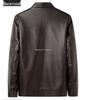 Men's Winter Warm Thickened Leather Jacket for Cycling & Outdoor, Mid-Aged to Dad's Style