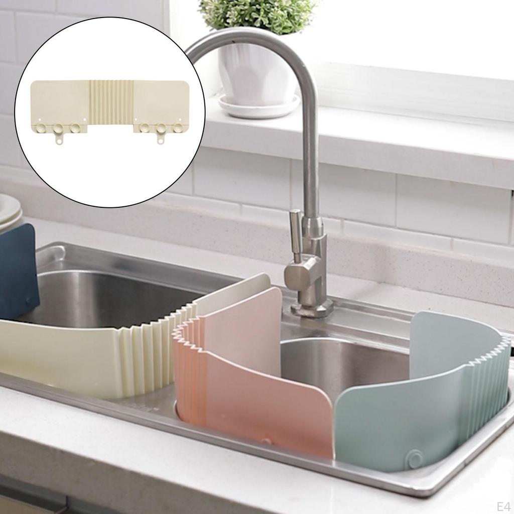 Silicone Suction Dish Washing Baffle Sink for Gadgets