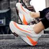 Zapatos Deportivos de Gran Tamaño Transpirables para Primavera y Otoño, Aumentadores de Altura con Amortiguación de Aire, Zapatos de Pareja para Papá, Zapatillas para Correr