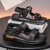 Mode Mode Neue Herren Hausschuhe Sommer Herren Sandalen Offene Zehen Flache Herren Freizeitschuhe Outdoor Walking Sandalen Herren Strandschuhe Sandalias