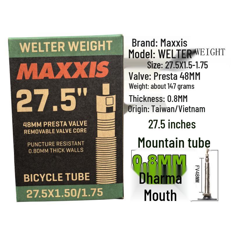 MAXXIS Bicycle Ultra-light Inner Tube for Mountain/Road Bikes: 26", 27.5", 29", 700x23C