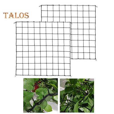 Trellis Netting Scrog Net with 4 Hooks Simple Installation Cucumber Gardening Horticulture Heavy-Duty Plant Net