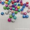 Colorful Acrylic Cross Beads: Small Hole Loose Beads for Handmade DIY Bracelets & Necklaces