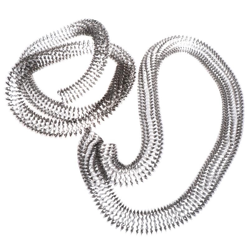 1 Pcs Stainless Steel Spiral Hollow Fin For Heating Cooling Tube Special Fin Drying Radiator Accessories