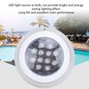 Submersible Pool Lights Professional Warm Light 3000K 12W 12V Wall Mounted Waterproof Underwater LED Pool Lights for Swimming Pool