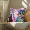 Beautiful Girl Cartoon Comics Game L-Lucky Star Pillow Case Pattern Printed Pillowcase For Living Room Sofa Cushion Cover