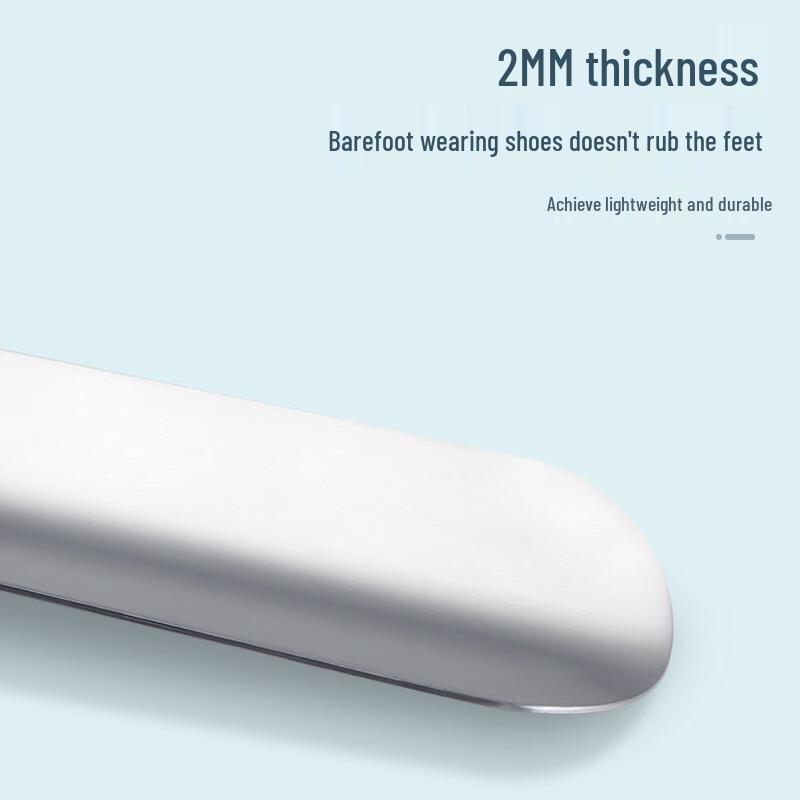 Stainless Steel Long-Handle Shoehorn