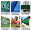 Leak Proof Performance Truck Cover Repair Tape Oilcloth Repair Tape  Oilcloth Maintenance