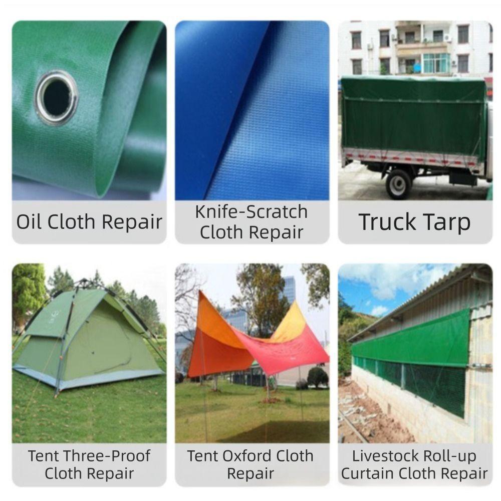 Leak Proof Performance Truck Cover Repair Tape Oilcloth Repair Tape  Oilcloth Maintenance