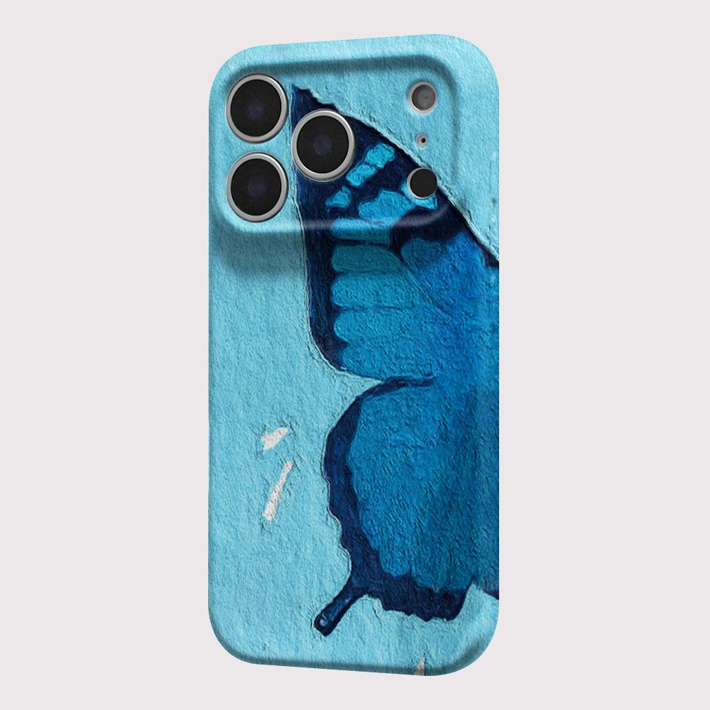 Shiny Butterfly Glossy Film Hard PC Phone Case for Google Pixel 7 7a 8 8a 9 9a Pro XL 5G