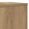 Plant Stand Set of 2 Artisan Oak Finish 25 x 25 x 80 cm Engineered Wood