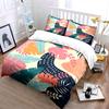 Tropical Pattern Three-Piece Set Exquisite Three-Piece Bedding Set Gift For Kids And Adults