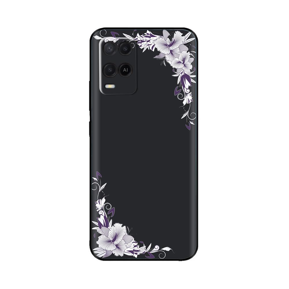 For Oppo A54 A74 Case Soft Black Silicone TPU Phone Back Cover for Oppo A54 4G CPH2239 A54 5G CPH2195 A74 4G 5G Case Cover Coque
