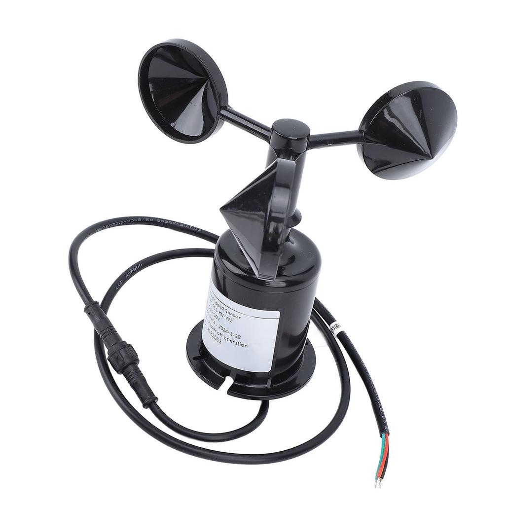 Wind Speed Sensor Professional High Accuracy 3 Cups Wind Speed Sensor Anemometer for Industry