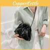 Dumpling Wrap Wrinkled Crossbody Bag Soft Compact Handbag For Women Daily Outfit