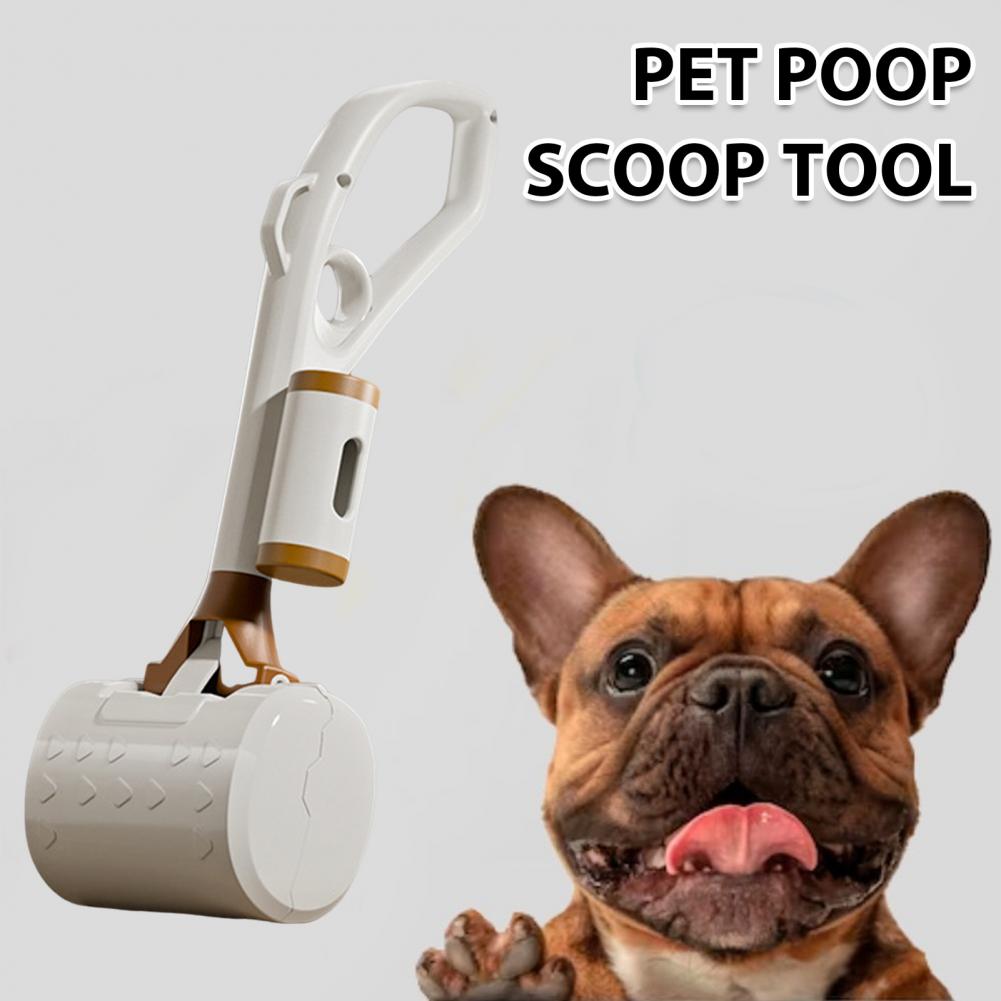 Poop Scooper for Dogs High-quality Pet Cleaner Odorless Pet Poop Collector for Dogs Cats Capacity Poop Grabber with Bag for Dog
