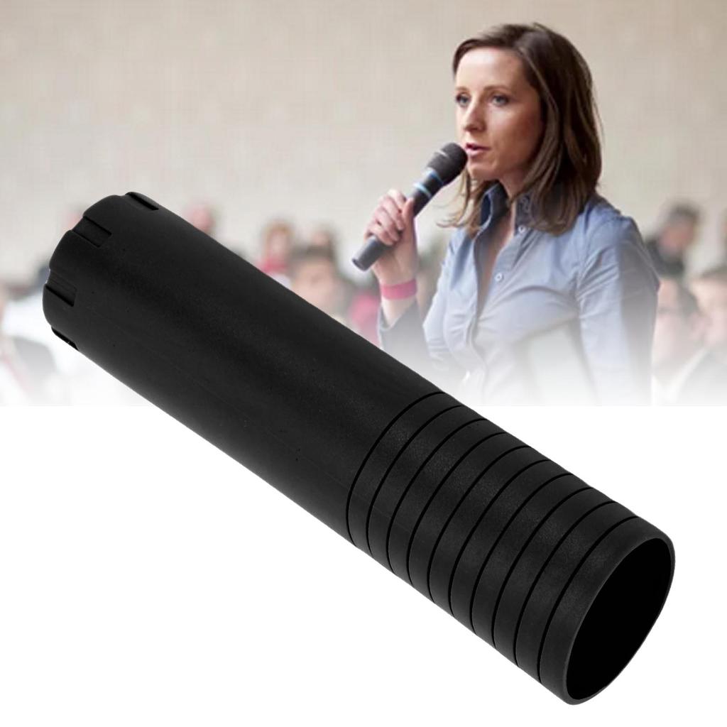 Wireless Microphone Handle Cover Silicone Shockproof Anti Slip Handheld Mic Sleeve for KTV Karaoke Party