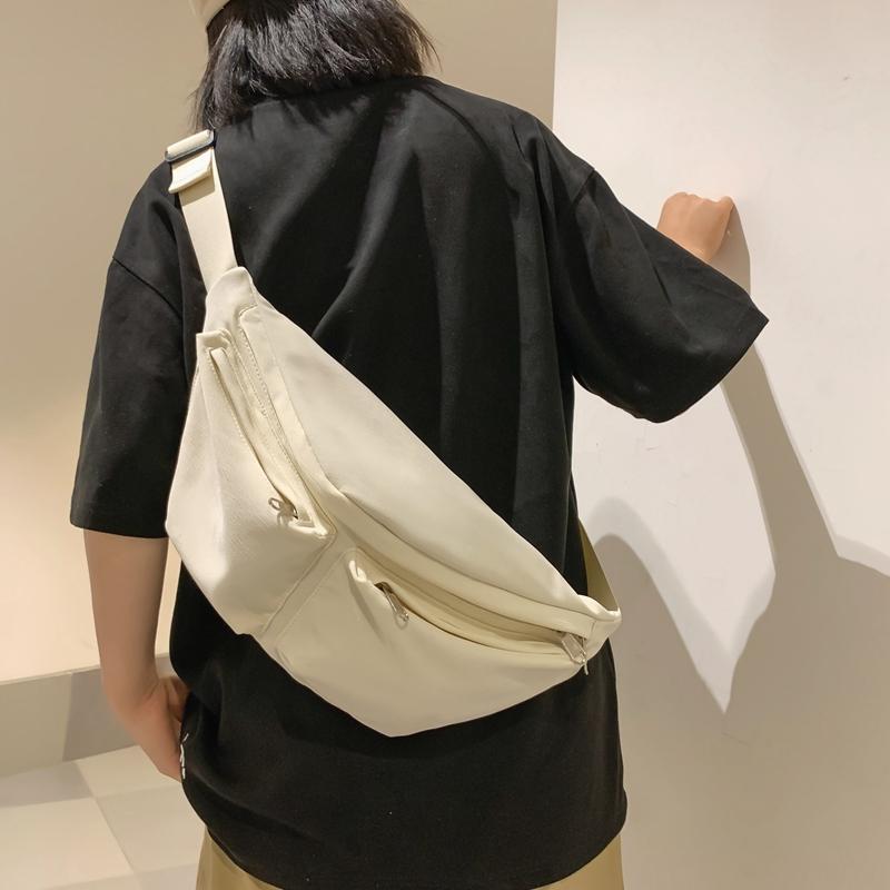 Chest Bag Men's Crossbody Bag Sports Waist Bag Women's Water-Repellent Shoulder Bag Mobile Phone Bag