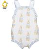 2025 Rabbit Beach One-Piece Swimsuit for Kids: Summer Swimwear for Boys & Girls