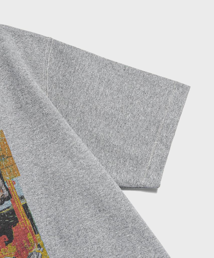 Beulonseun Western Collage Loopwheeled Graphic Tee Melange