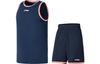 Professional Basketball Collection Basketball Suit Men's Blue AATS003-1