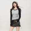 Spring and Autumn Fashion Raglan Sleeve T-Shirt