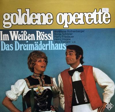 LP Record RALPH BENATZKY FRANZ SCHUBERT  Im Weien Rssl  Das Dreimderlhau 621240AF TELEFUNKEN 1970 Germany Classical Used
