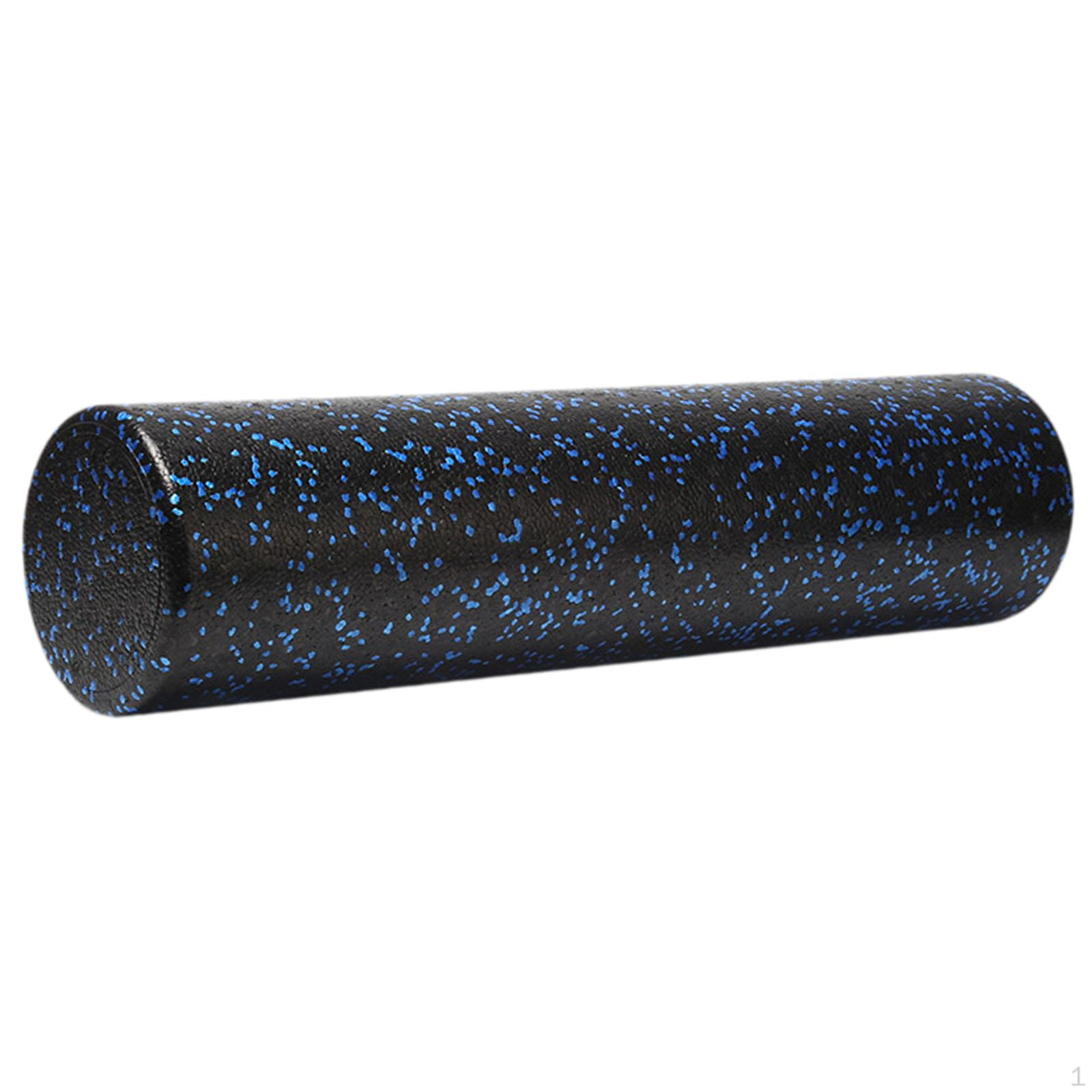 

Compact And Professional Foam Roller for Balance Core Exercises, Back Leg Muscle Black Blue