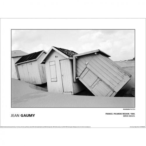 MAGNUM Jean Gaumy - France Picardie Region Berck Beach Print