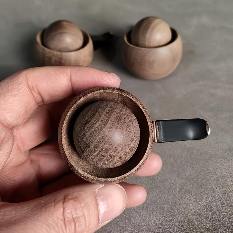 Car Wooden Essential Oil Diffusers-Spherical Design Bedroom Decor Diffuser Car Home Room Fragrance Natural Fragrance Dispersion