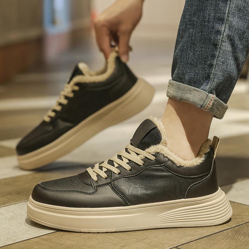 New Men's Winter Classic Fashion Low Top Skateboarding Shoes Comfortable Soft Sole Basketball  Sneakers