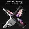 Simple Ultra Slim Hard PC Frosted Phone Case For Samsung Galaxy Z Fold 7 6 5 4 3 Skin-Friendly Full-pack Anti-Drop Protect Cover