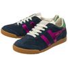 Elan Glitz Sneakers 100% Leather Navy Blue