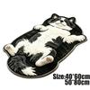 Anti-fouling Home Decor Carpet Non-Slip Cartoon Carpet Soft Dog-Shaped Area Rug  Living Rooms