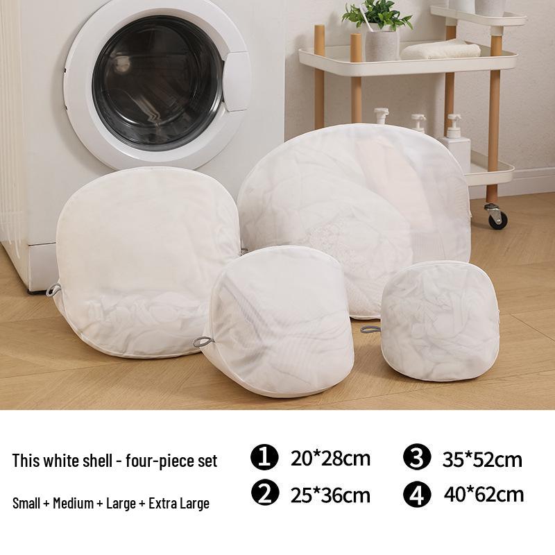 Eco-Friendly Laundry Bag: Thickened Fine Mesh, No Fluorescent Agents, Protective Wash & Care Bag for Underwear and Bras from Japan & Korea.