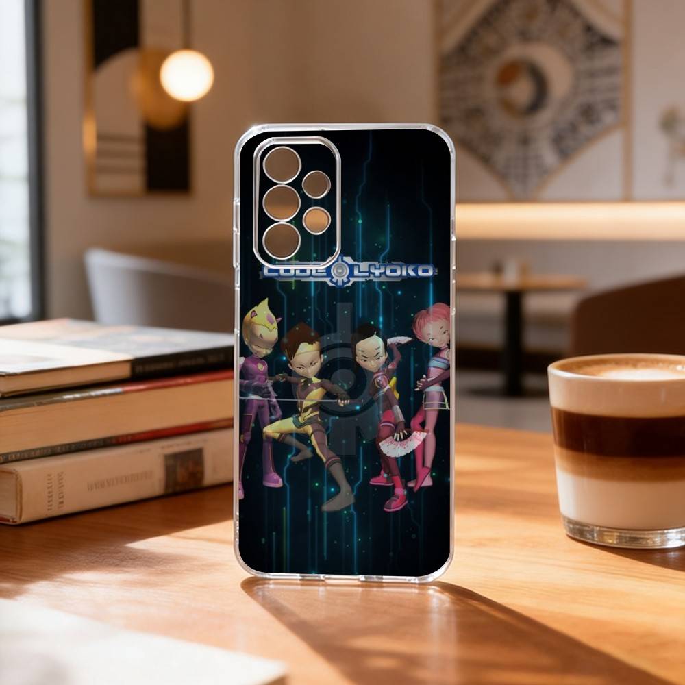 

c-Code L-Lyoko Phone Case For Samsung S25,S24,S21,S22,S23,S30,Ultra,S20,Plus,Fe Transparent Cover Samsung S21