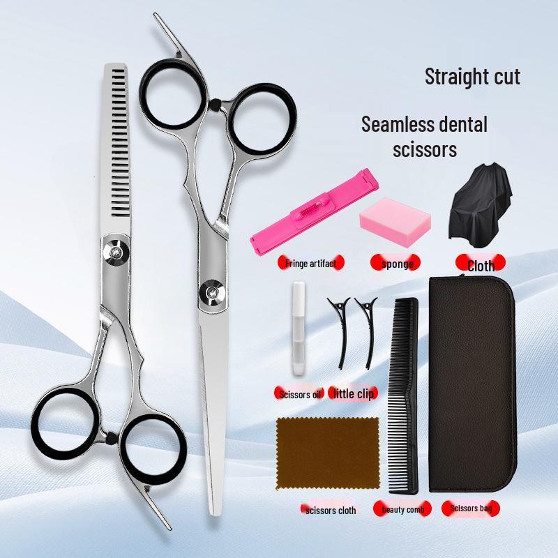 Professional Hairdressing Scissors Set: Thinning Shears, Flat Shears, Texturizing Shears for Kids and Adults