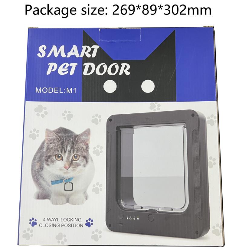 Smart RFID Pet Door for Cats and Dogs - Controllable Entry/Exit