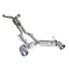 09-15370Z Z34VQ37DE EMUSA SS Modified Car Muffler