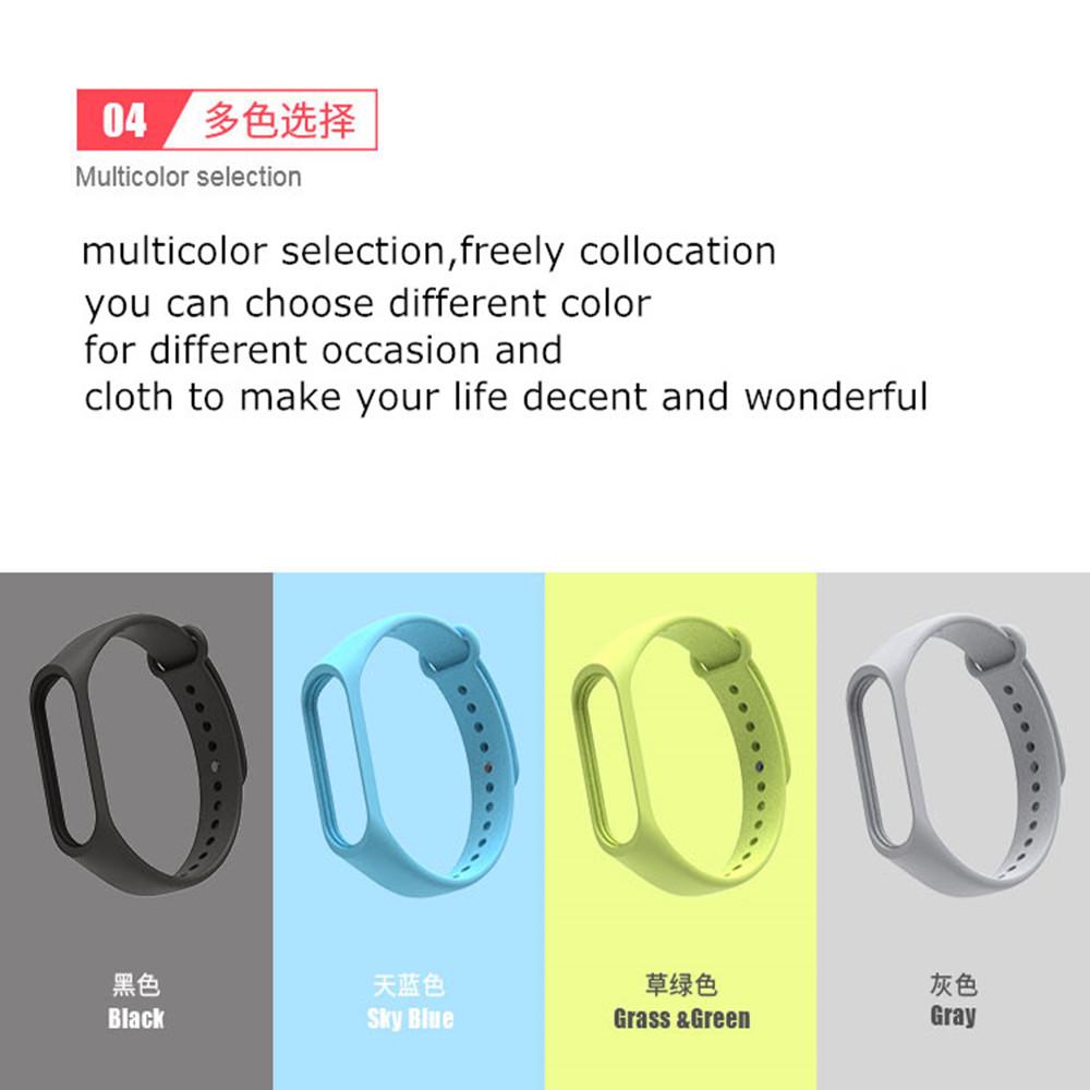 Bracelet for Xiaomi Mi Band 3 4 Sport Strap Watch Silicone Wrist Strap For Xiaomi Mi Band 3 4 Bracelet Miband 4 3 Strap