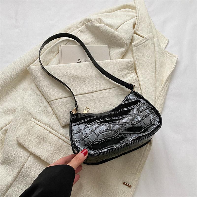 Vintage Chic Shoulder Bag Women's 2023 New Underarm Bag Trendy Korean Style Ladies Bag