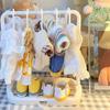 Mini Doll Clothes Hanger Plastic Doll Clothes Display Rack Ob11 Doll Clothes