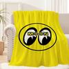 Fashion M-Mooneyes-Brand Logo Blanket Plush Nap Sofa Rug for Living Room Warm Office Bedroom Birthday Home Travel Kid Gifts