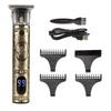 T9 LCD Display USB Rechargeable Electric Hair Clipper - Professional Carving and Trimming Tool