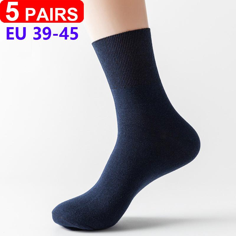 5 Pairs/pack Plus Size Prevent Varicose Veins Socks Women Diabetics Patients Cotton Loose Mouth Sock Men Women Comfortable Meias