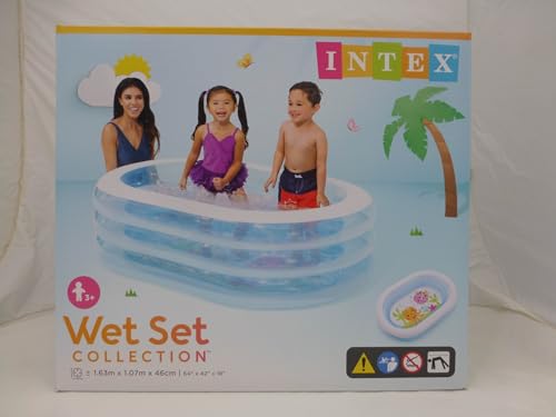 INTEX My Sea Friends Pool, 163 x 107 x 46 cm, 57482 [Official Japanese Product] [Pattern cannot be specified]